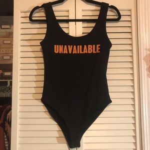 NWT Unavailable bodysuit